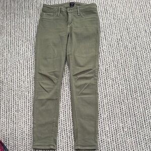 “Just Black” Olive Denim Pants